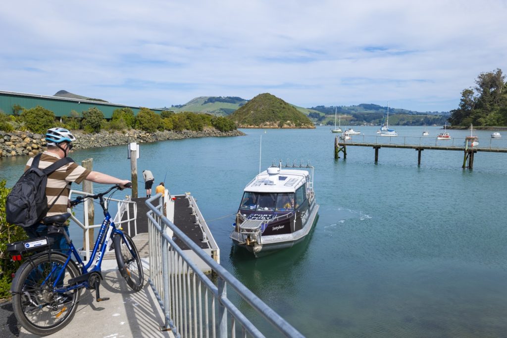 Bike Ferry at Port To Port Ferry. Image by DunedinNZ