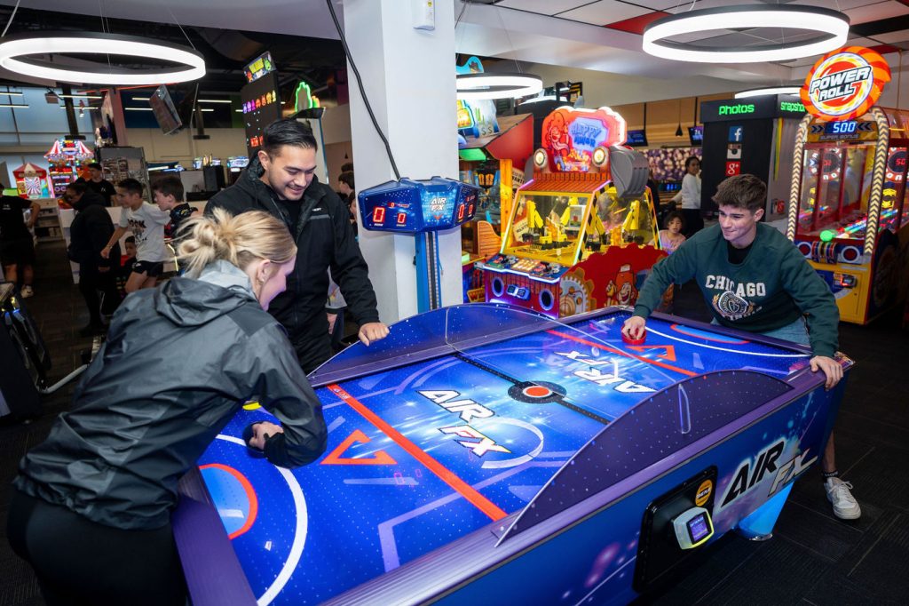 Air Hockey at Motion Entertainment Rotorua